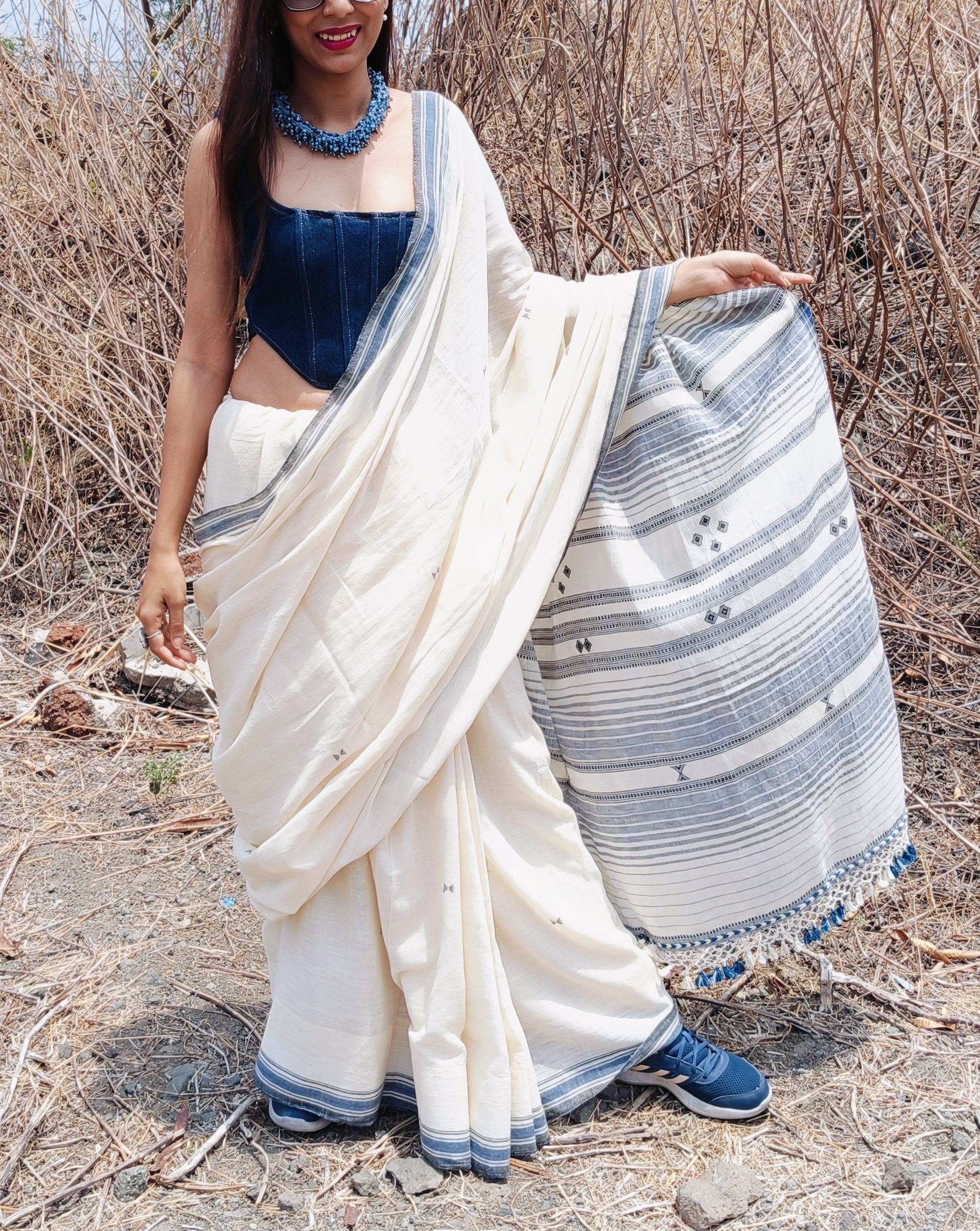 Bhujodi (Kutchi Saree) - Wefta