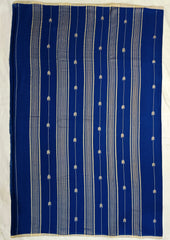 Cotton Jamdani Arrow Buti- Dark Blue