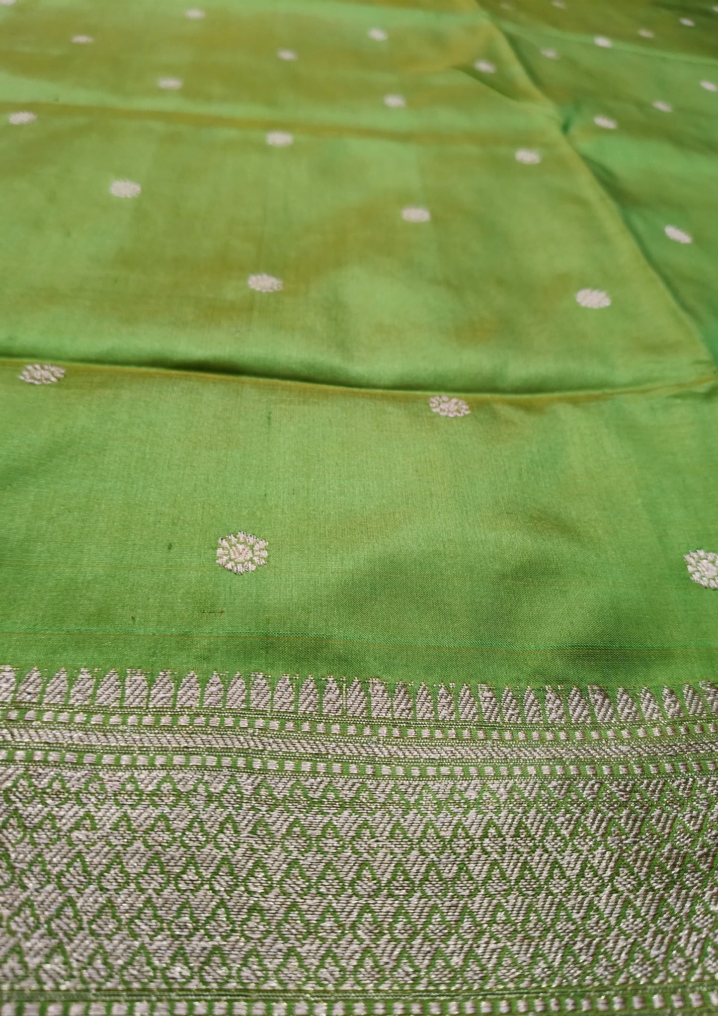 Banarasi Silk Saree 01- Green