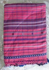 Bhujodi Soft Cotton Saree (Kutchi)- 8KC Checks