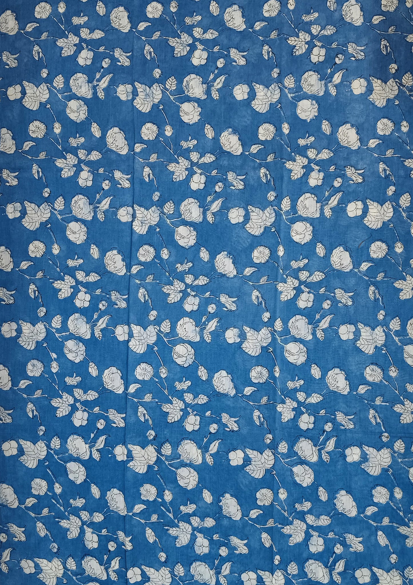 Bagru Chanderi Suit- Blue 02