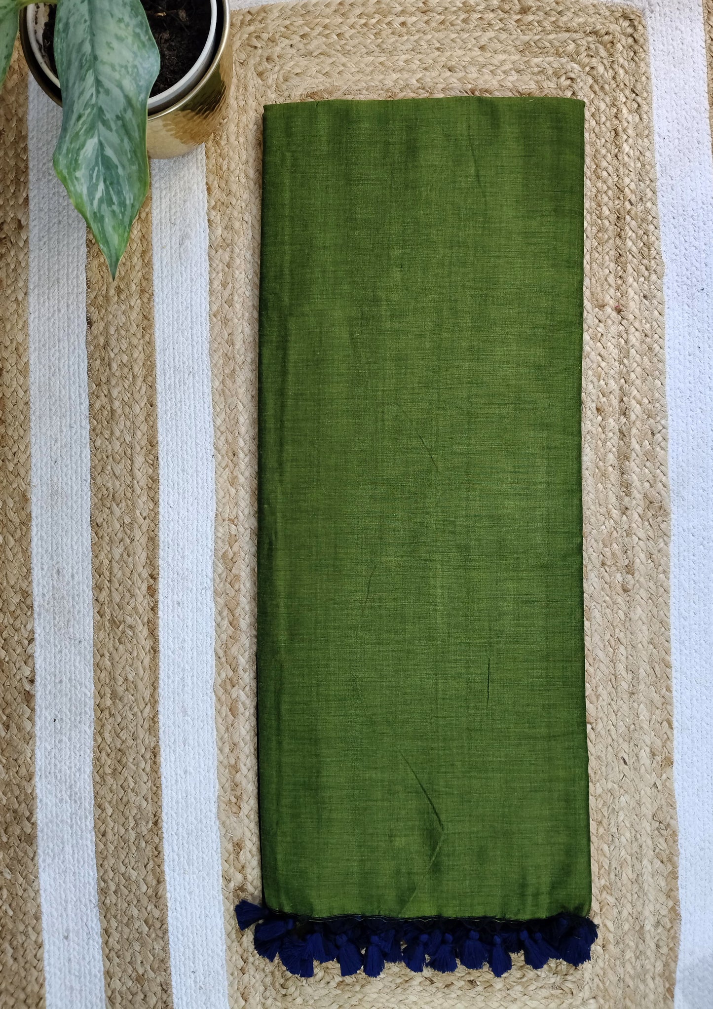 Cotton M4- DBlue & Green