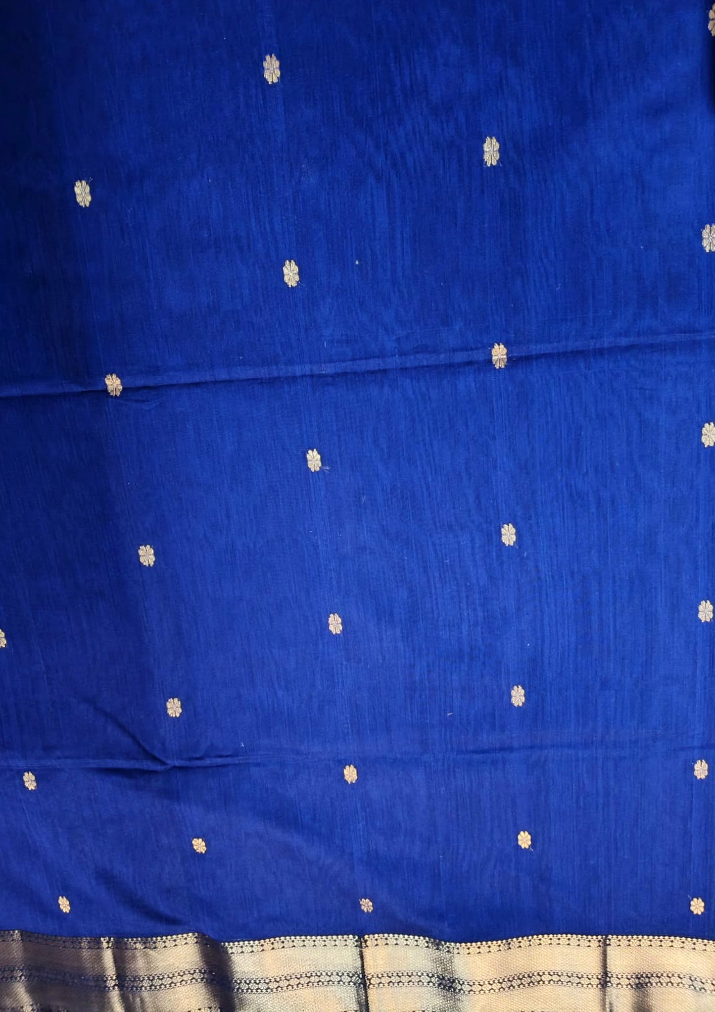 Maheshwari Saree- Blue Green
