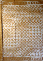 Bagru - Handblock Printed Cotton Saree - ATC03 - Wefta