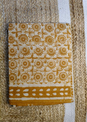 Bagru - Handblock Printed Cotton Saree - ATC03 - Wefta