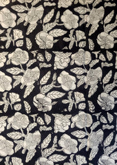 Bagru - Handblock Printed Cotton Saree - ATC04 - Wefta