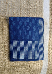 Bagru - Handblock Printed Cotton Saree - ATC08 - Wefta