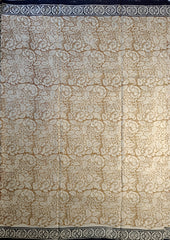 Bagru - Handblock Printed Cotton Saree - ATC09 - Wefta