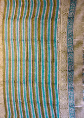 Bagru - Handblock Printed Cotton Saree - ATC11 - Wefta