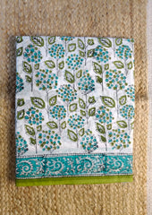 Bagru - Handblock Printed Cotton Saree - ATC11 - Wefta