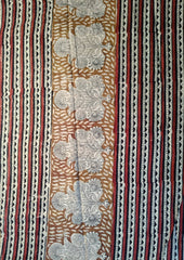Bagru - Handblock Printed Cotton Saree - ATC15 - Wefta