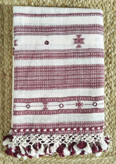 Bhujodi Kutchi Dupatta - 1 White - Wefta