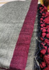 Cotton M6 - Maroon & Grey - Wefta