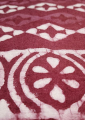 Dabu Handblock Print Suit D2 - Pink1 - Wefta