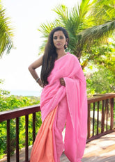 Cotton M1- Pink & Orange