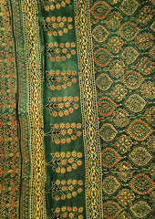 Handblock Printed Ajrakh Modal Dupatta - AJ05IFB - Wefta