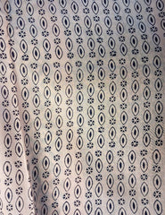 Handblock Printed Bagh Saree- Blalck BG03 - Wefta
