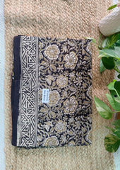 Handblock Printed Kalamkari Saree - HBK7 - Wefta