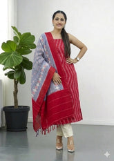 Ikat Cotton Suit - IK10BH - Wefta