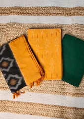 Ikat Cotton Suit - IK16BH - Wefta