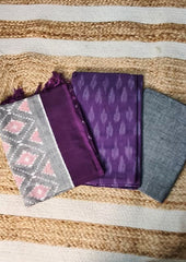 Ikat Cotton Suit - IK17BH - Wefta