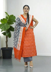 Ikat Cotton Suit - IK19BH - Wefta