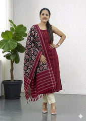 Ikat Cotton Suit - IK24BH Teliya - Wefta