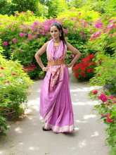 Paithani Cotton Saree - Light Purple - Wefta