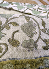 Sanganeri Cotton Kota Suit - Green - Wefta