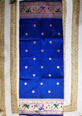 Soft Paithani- 05Neel - Wefta