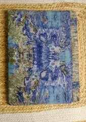 Tie - Dye Printed Saree - Blue DP9 - Wefta
