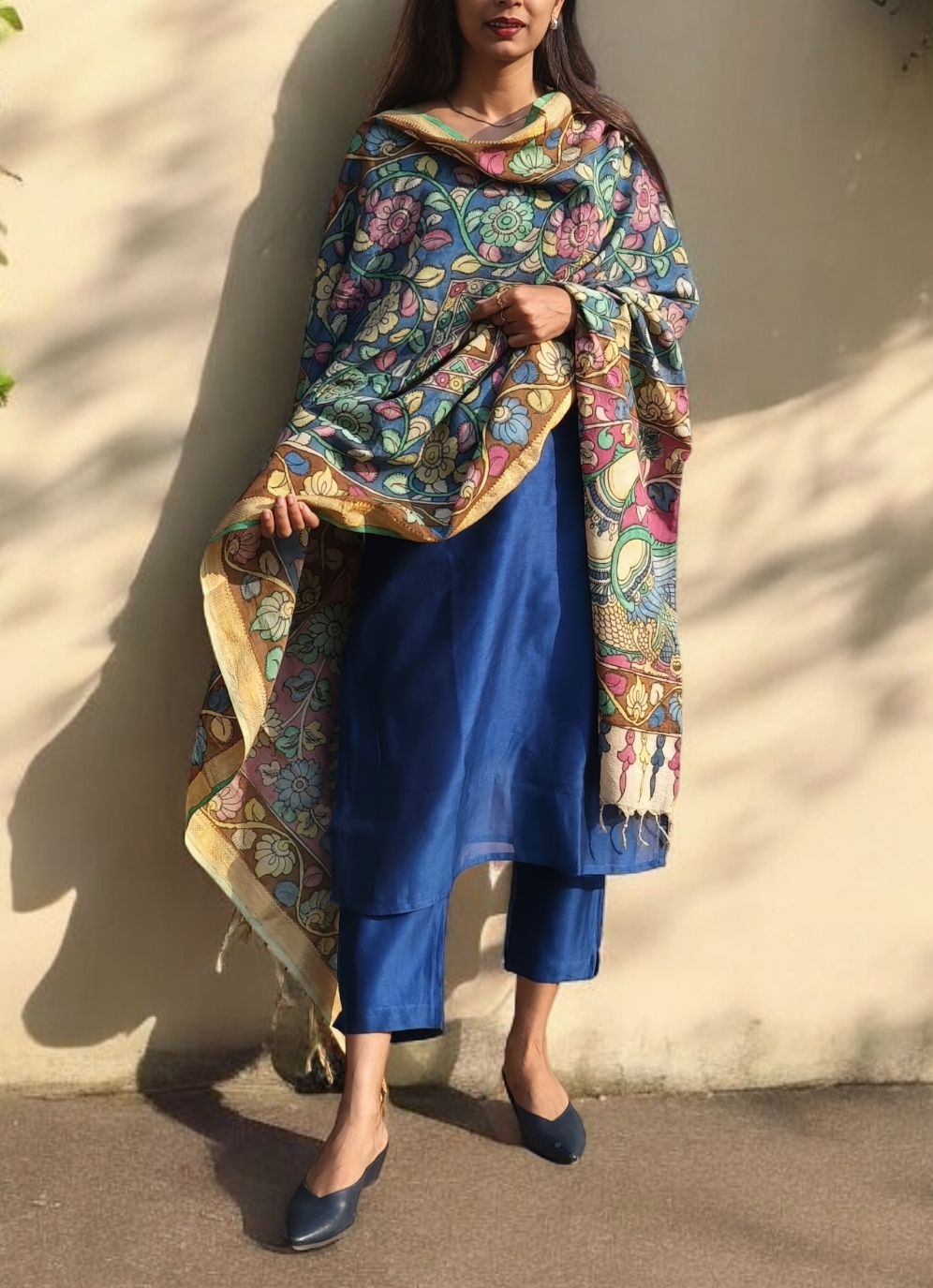 Kalamkari Dupatta