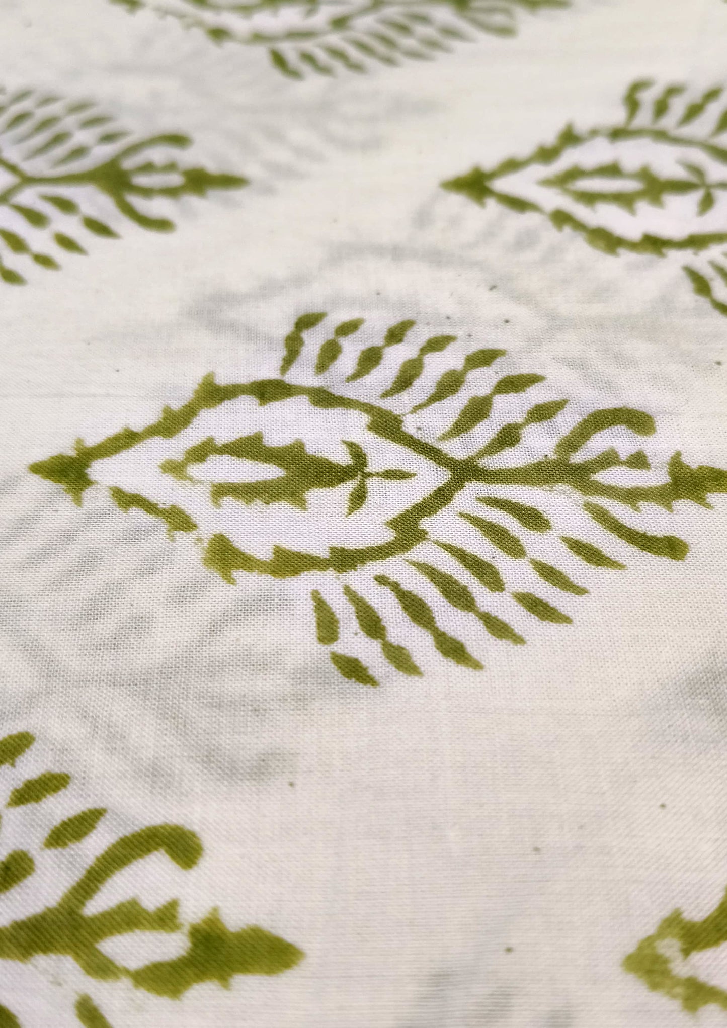 Bagru Handblock Print Suit B12- Yellow1