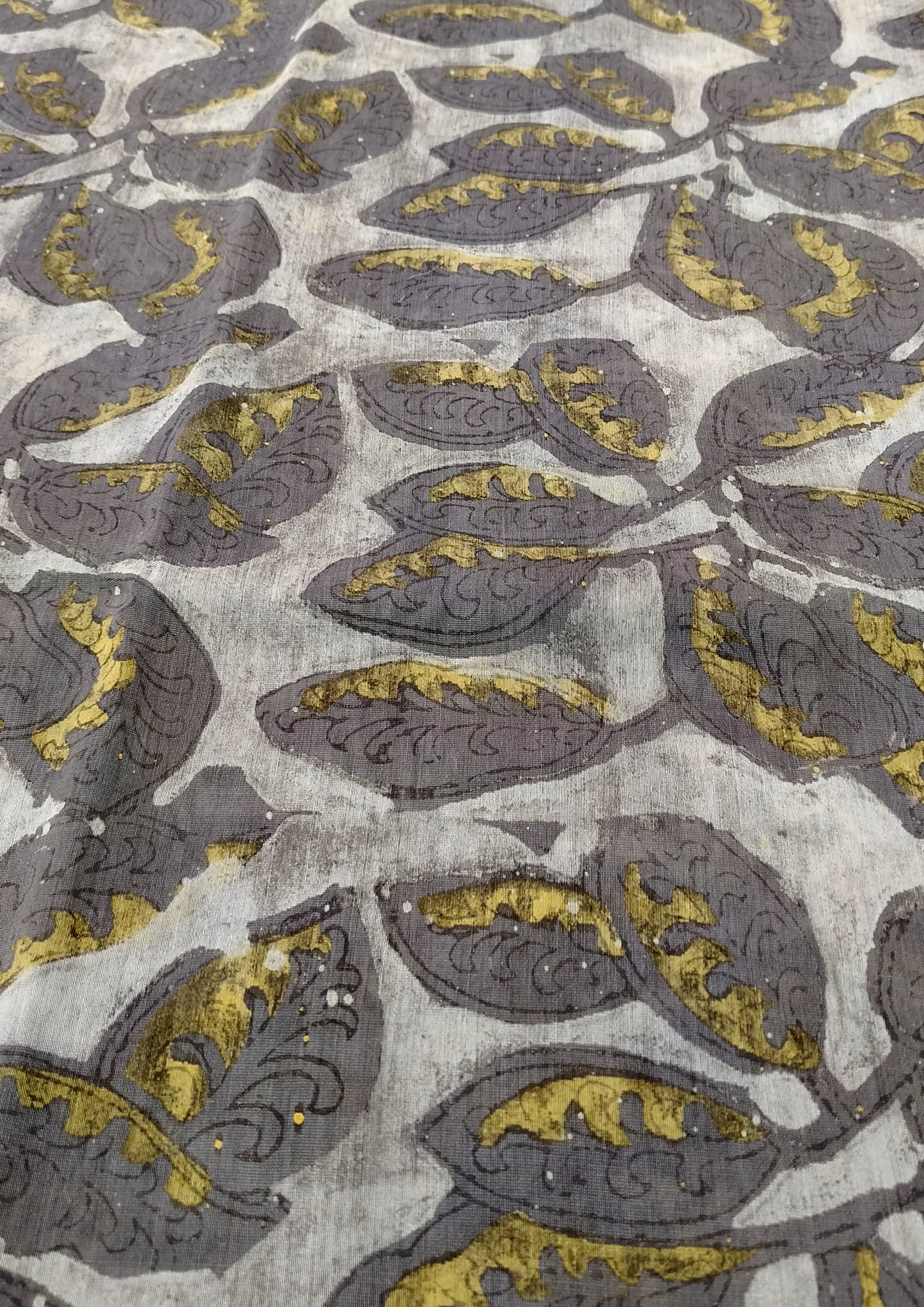 Dabu- Handblock print Chanderi Saree- 26 Kashish