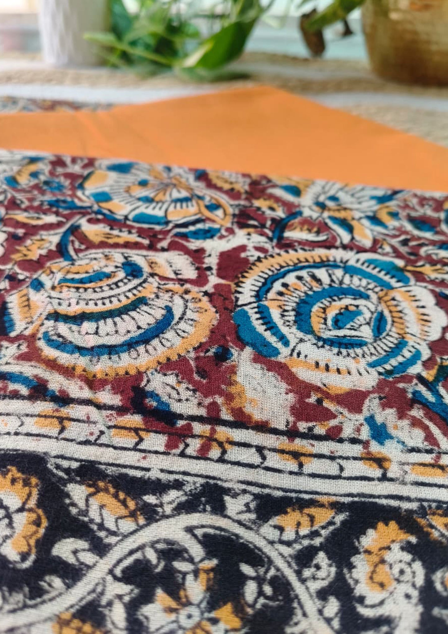 Kalamkari Print Suit- HBKS4