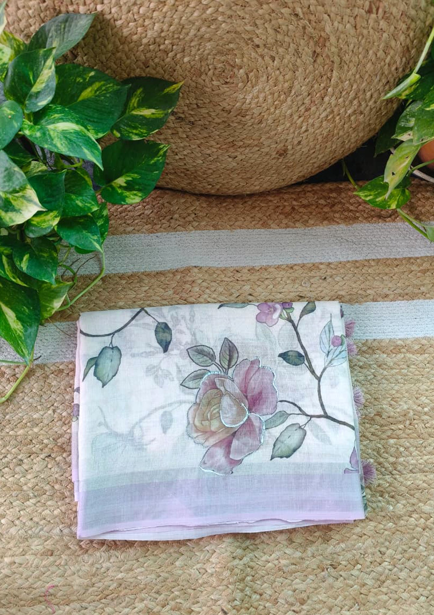 Banarasi Fancy Printed Saree - F15