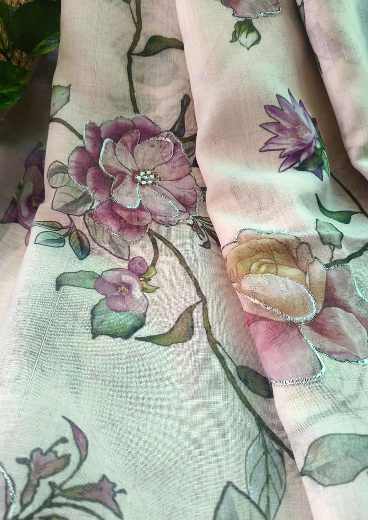 Banarasi Fancy Printed Saree - F15