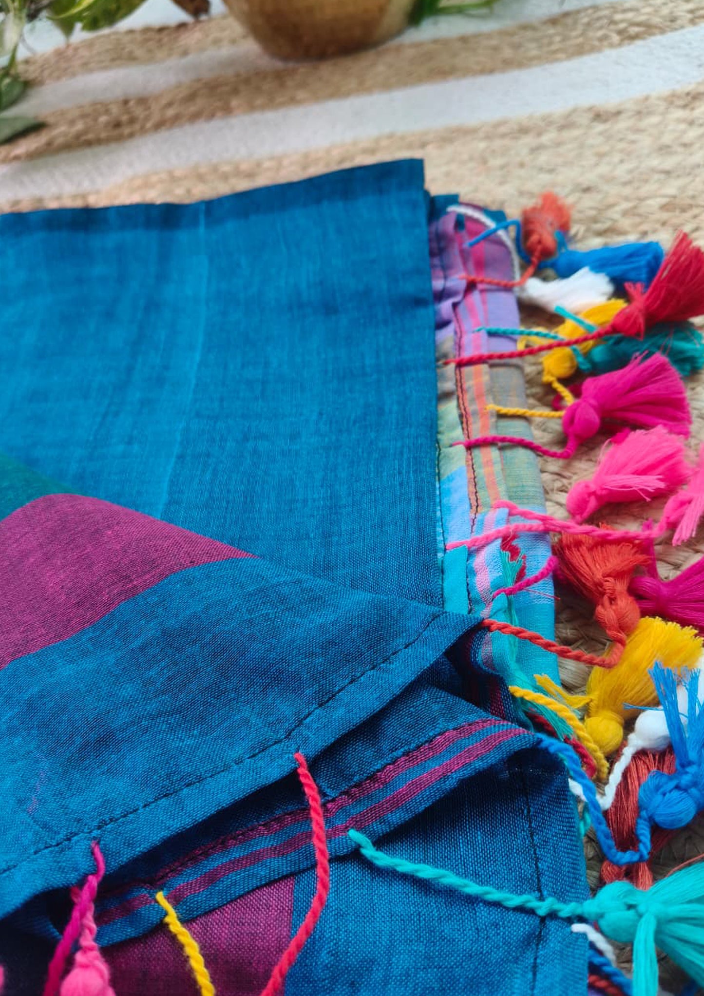 Cotton M13- Multicolor Checks Cobalt