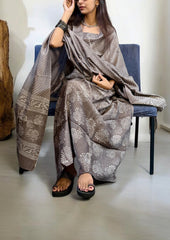 Bagru Chanderi Suit- Kashish 02 - Wefta