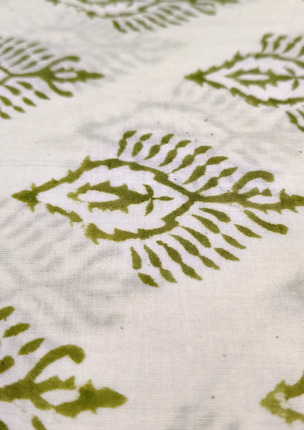 Bagru Handblock Print Suit B12 - Yellow1 - Wefta