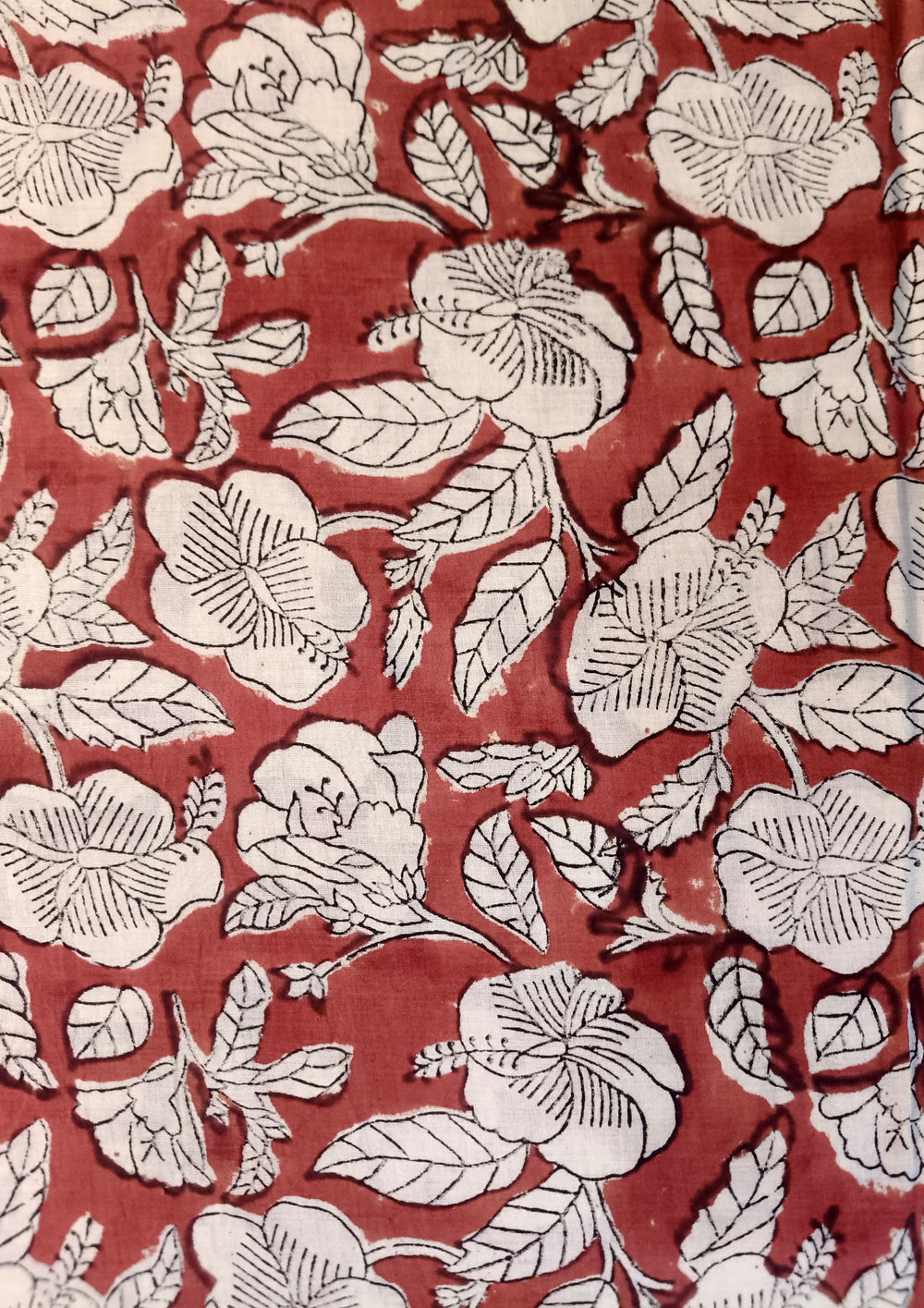 Bagru - Handblock Printed Cotton Saree - ATC05 - Wefta