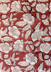 Bagru - Handblock Printed Cotton Saree - ATC05 - Wefta