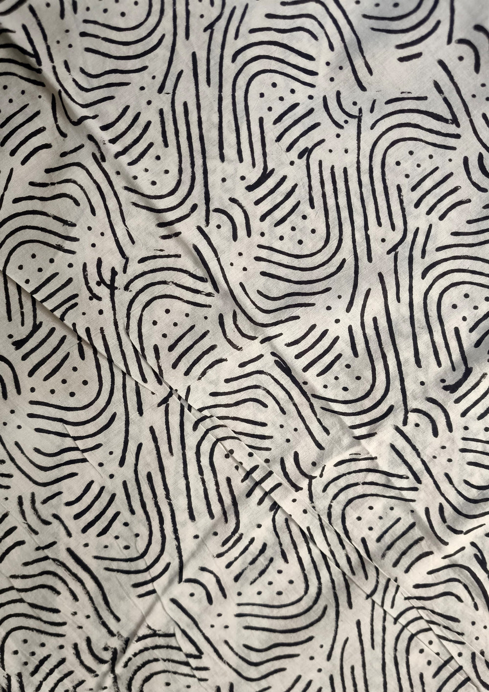 Bagru - Handblock Printed Cotton Saree - ATC05 - Wefta