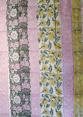 Bagru - Handblock Printed Cotton Saree - ATC07 - Wefta