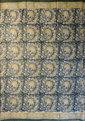 Bagru - Handblock Printed Cotton Saree - ATC07 - Wefta