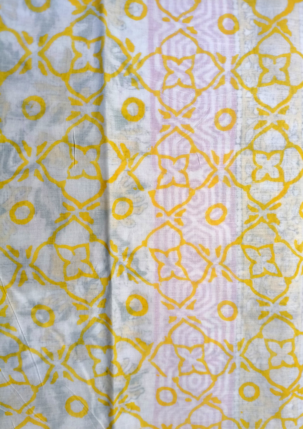 Bagru - Handblock Printed Cotton Saree - ATC07 - Wefta