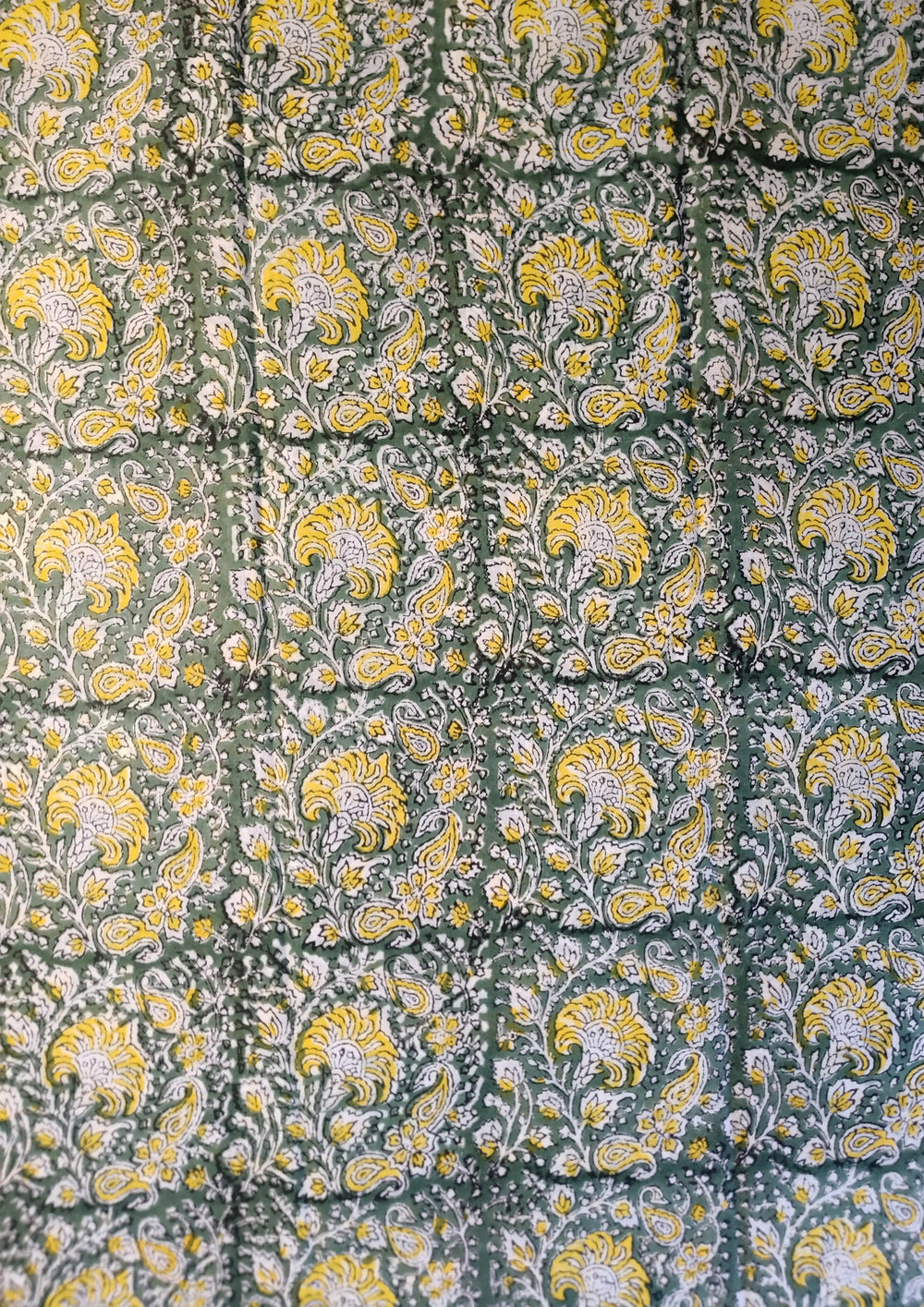 Bagru - Handblock Printed Cotton Saree - ATC07 - Wefta