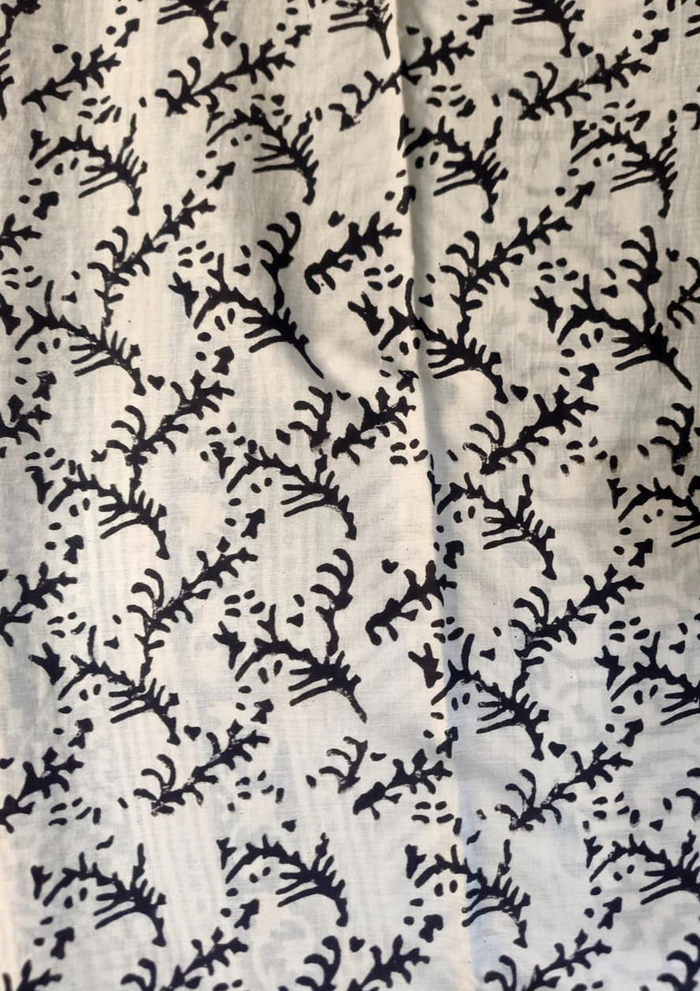 Bagru - Handblock Printed Cotton Saree - ATC10 - Wefta