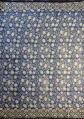 Bagru - Handblock Printed Cotton Saree - ATC10 - Wefta