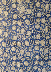 Bagru - Handblock Printed Cotton Saree - ATC10 - Wefta